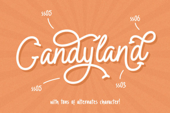Growlies Font PNG with transparent background - Preview 2