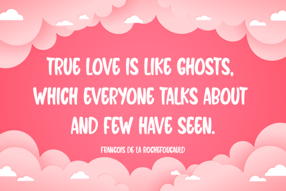 Happy Valentine Font - Preview 1