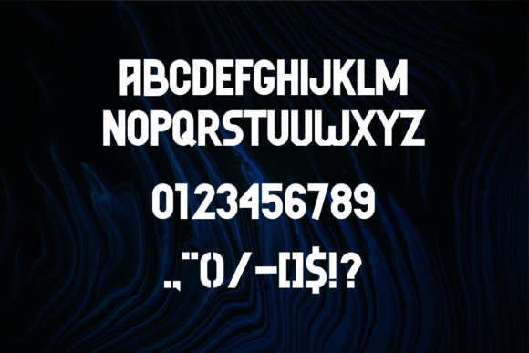 Moluska Font PNG with transparent background - Preview 1