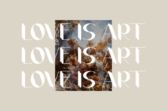 Morpho Font PNG with transparent background - Preview 3