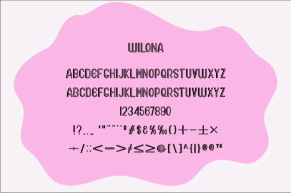 Natasha Wilona Font PNG with transparent background - Preview 6