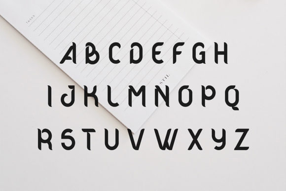 Qailbert Font PNG with transparent background - Preview 4