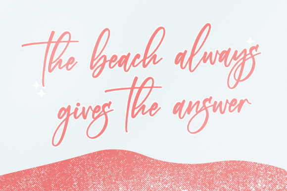 Beach Paradise Font - Preview 4