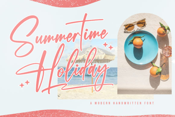 Beach Paradise Font - Preview 6