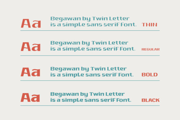 Begawan Font - Preview 1