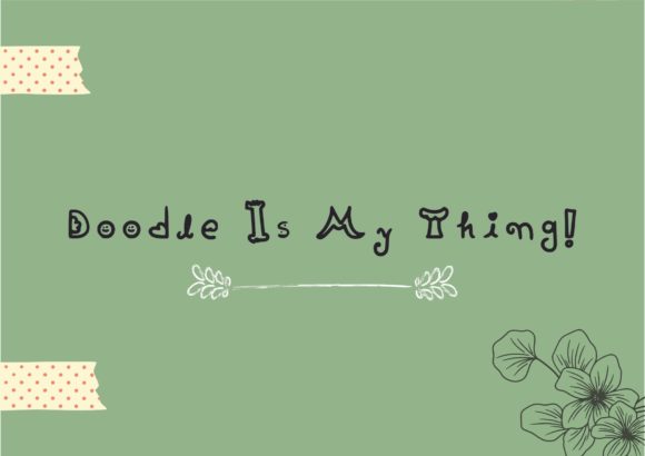 Doodly Font - Preview 2