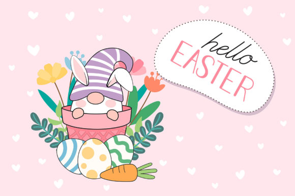 Easter Gnome Font - Preview 2