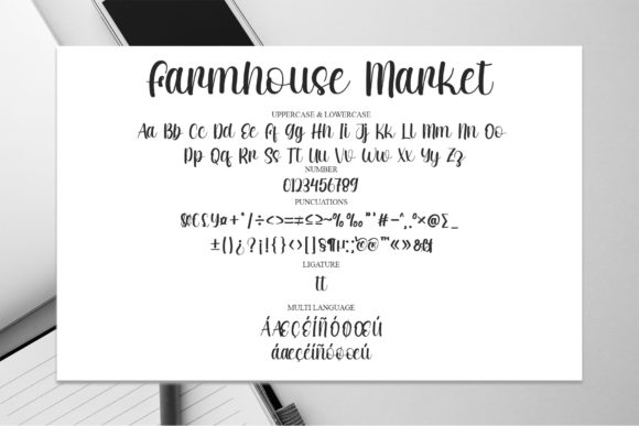 Farmhouse Market Font - Preview 4
