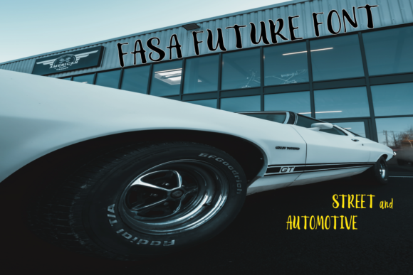 Fasa Future Font - Preview 1