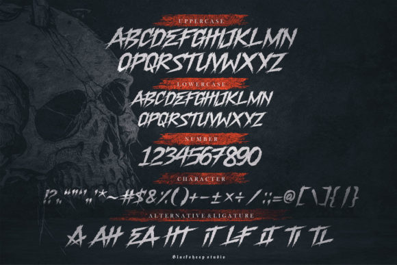 Half Freak Font - Preview 1