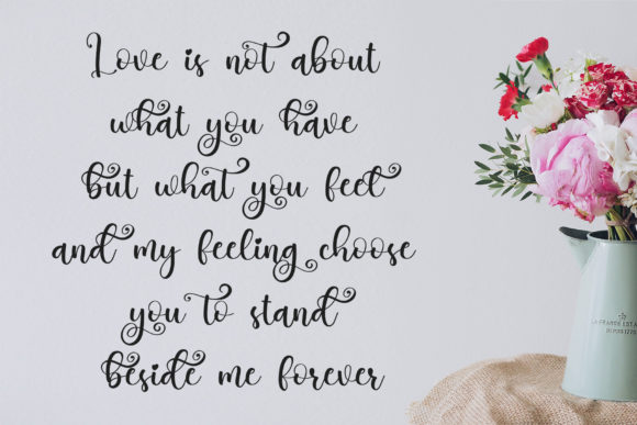 Happy Valentines Font - Preview 2