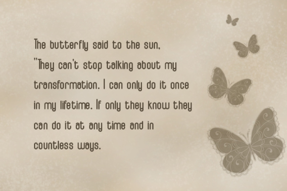 Janeeta Font PNG with transparent background - Preview 1