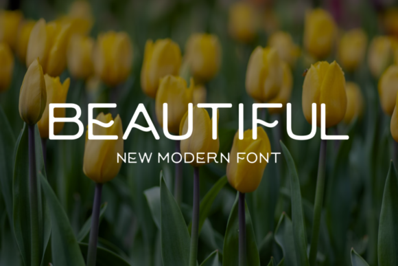Long Wave Font PNG with transparent background - Preview 1
