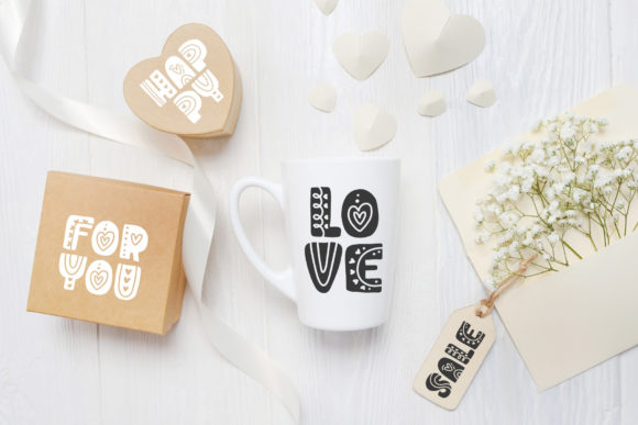 Love is Spring Font PNG with transparent background - Preview 1