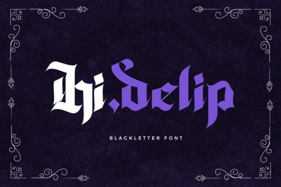 Mireda Font font preview - 1