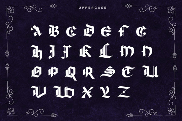 Mireda Font font preview - 5
