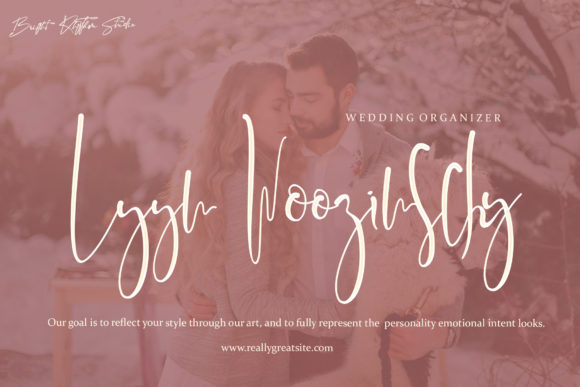Monttsella Font PNG with transparent background - Preview 3