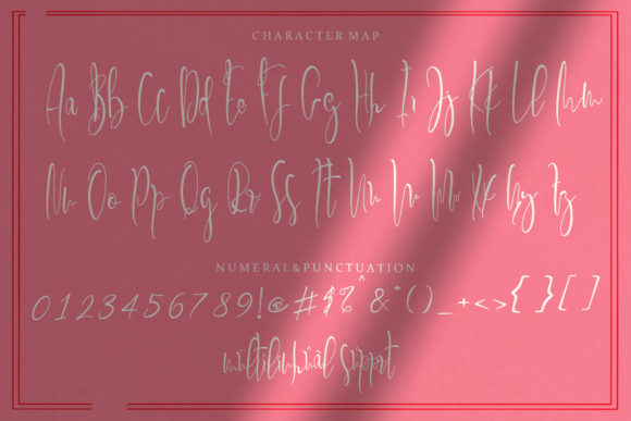Monttsella Font PNG with transparent background - Preview 4