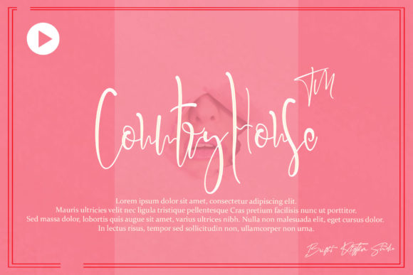 Monttsella Font PNG with transparent background - Preview 6