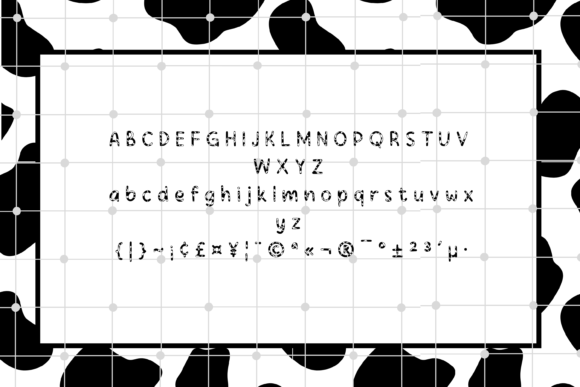 Moomilk Font PNG with transparent background - Preview 1