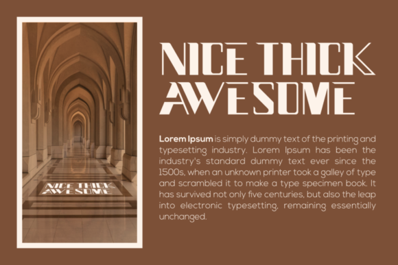 Nice Thick Font PNG with transparent background - Preview 1