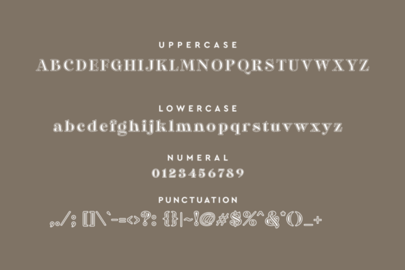 One Lanina Font PNG with transparent background - Preview 2
