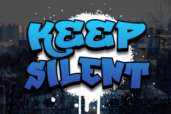 Parkour King Font PNG with transparent background - Preview 5