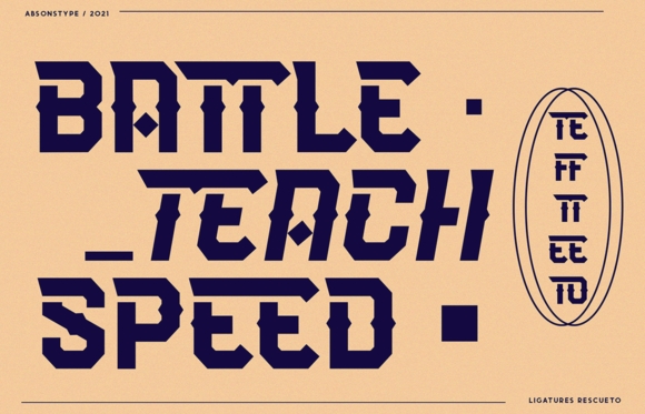 Rescueto Font PNG with transparent background - Preview 4
