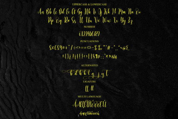 Smile Glowing Font PNG with transparent background - Preview 5