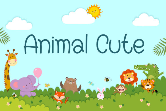 Animal Cute Fonts