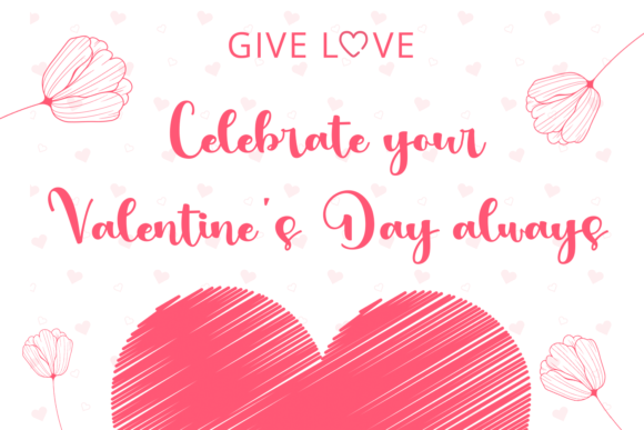 Bitterlove Font PNG with transparent background - Preview 3