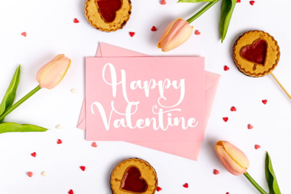 Bitterlove Font PNG with transparent background - Preview 5