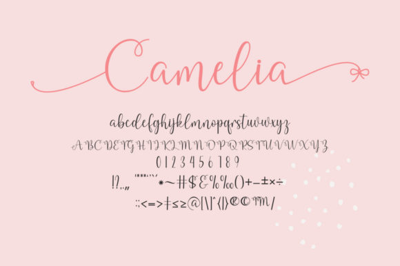 Camelia Font - Preview 6
