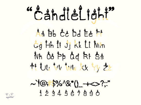 Candlelight Font - Preview 2