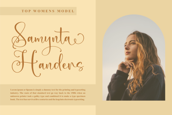 Dahlya Calisa Font PNG with transparent background - Preview 1