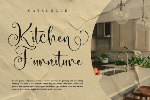 Dahlya Calisa Font PNG with transparent background - Preview 4