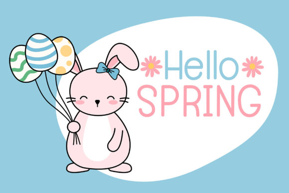 Easter Bunny Font - Preview 2