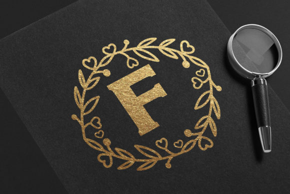 Floral Font - Preview 3