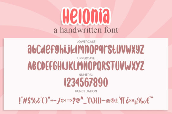 Helonia Font - Preview 5