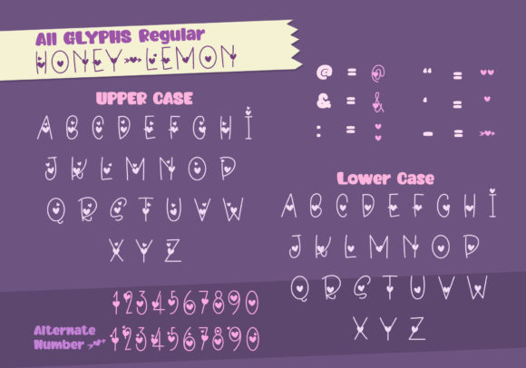 Honey-Lemon Font - Preview 6