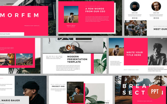 Morfem - Business PowerPoint Template