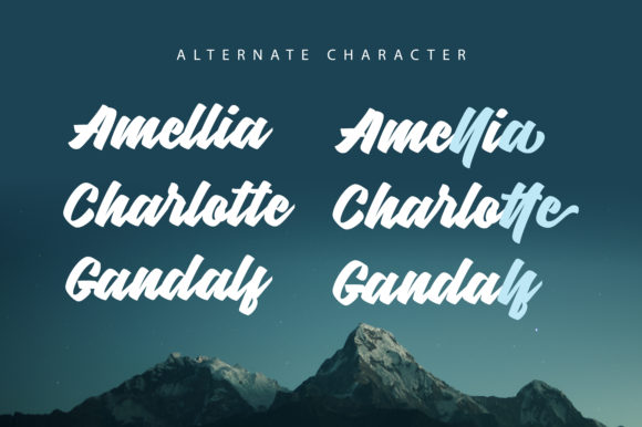 Quick Bumper Font PNG with transparent background - Preview 1