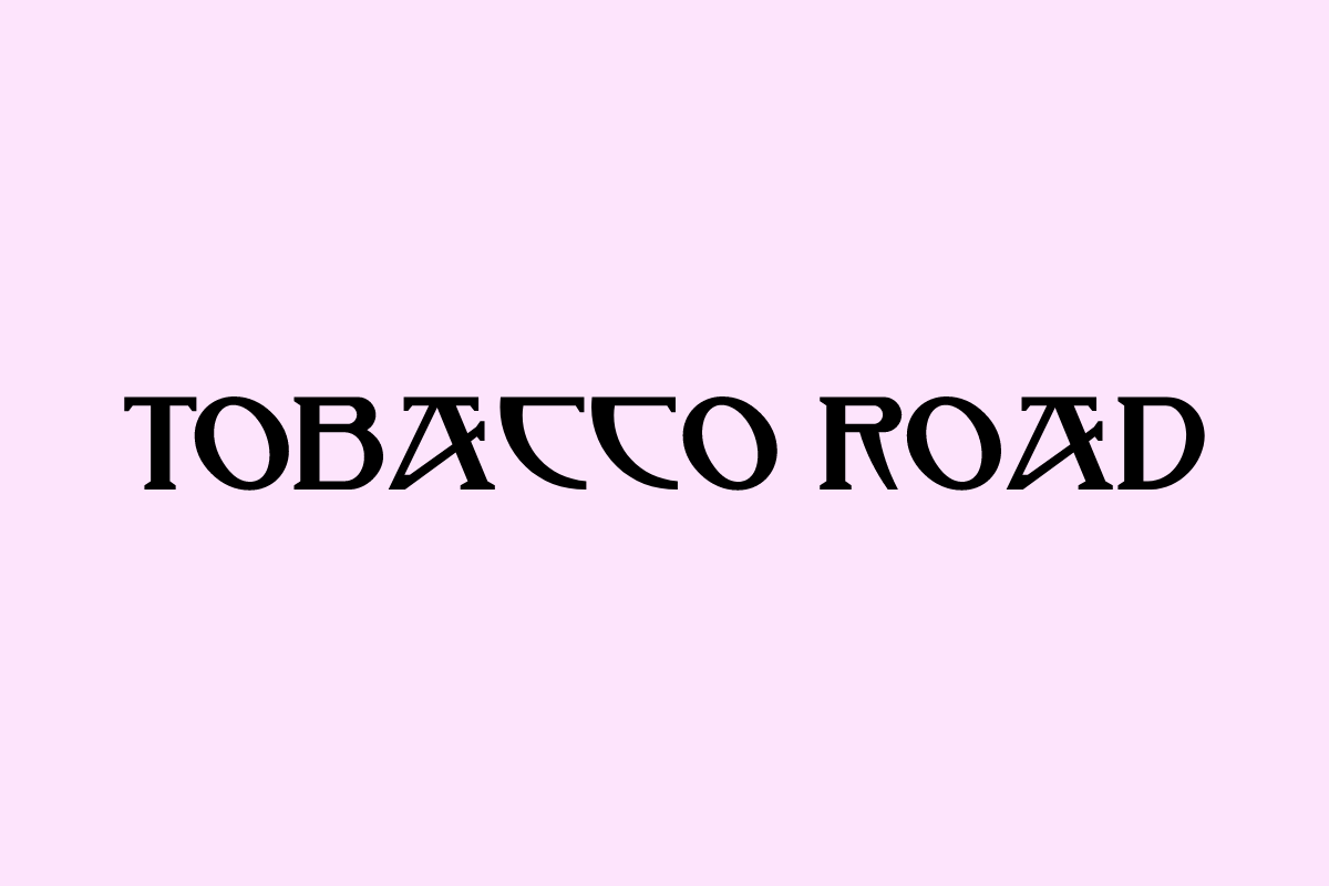 tobacco road font [PRE-ORDER] Tobacco Road Font by Freebies