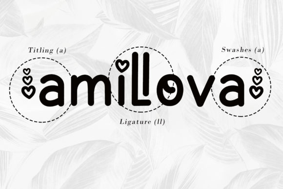 Amillova Font - Preview 5