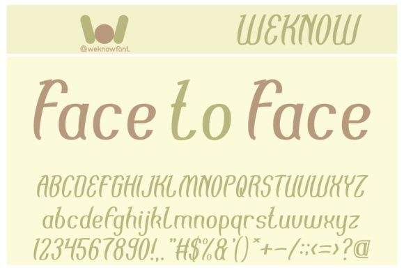 Eyes Believer Font - Preview 1