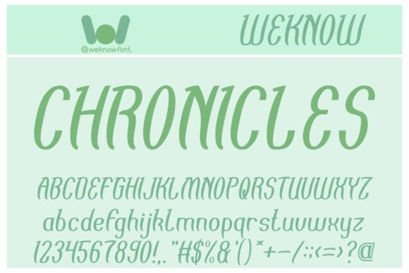 Eyes Believer Font - Preview 3