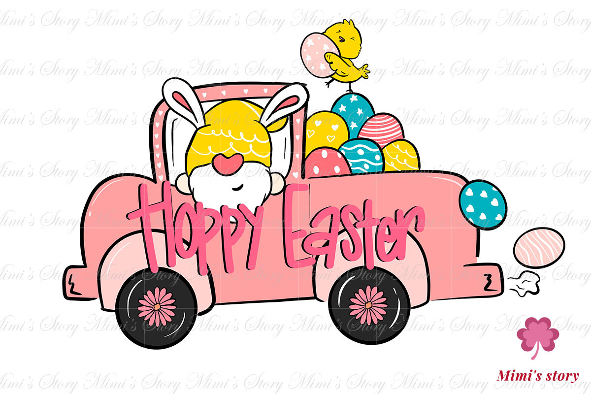 Hoppy Easter Sublimation Graphic by Mimi's story · Creative Fabrica