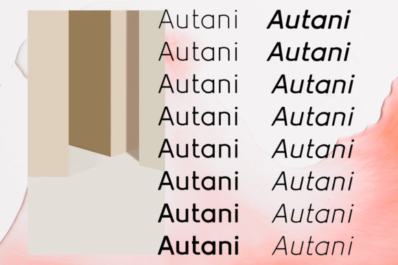 Aotani Font - Preview 3