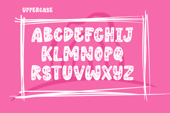Candy Kisses Valentine Font - Preview 1