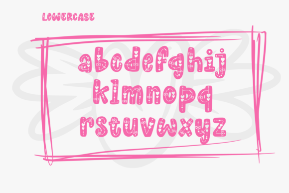 Candy Kisses Valentine Font - Preview 2